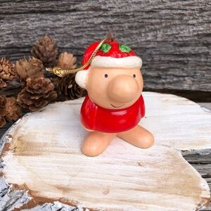 Ziggy Christmas Ornament 1980 Xmas 80s Tom Wilson vintage orn 1980s